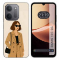 Funda Silicona para Xiaomi Redmi 17C 5G diseño Mujer 01 Dibujos