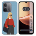 Funda Silicona para Xiaomi Redmi 17C 5G diseño Mujer 04 Dibujos