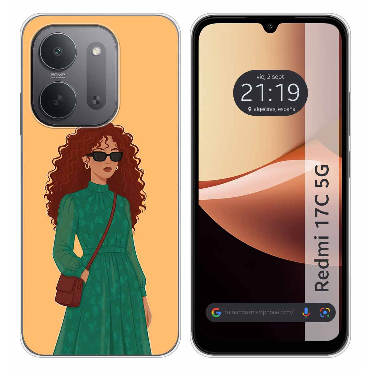 Funda Silicona para Xiaomi Redmi 17C 5G diseño...