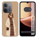 Funda Silicona para Xiaomi Redmi 17C 5G diseño Mujer 09 Dibujos