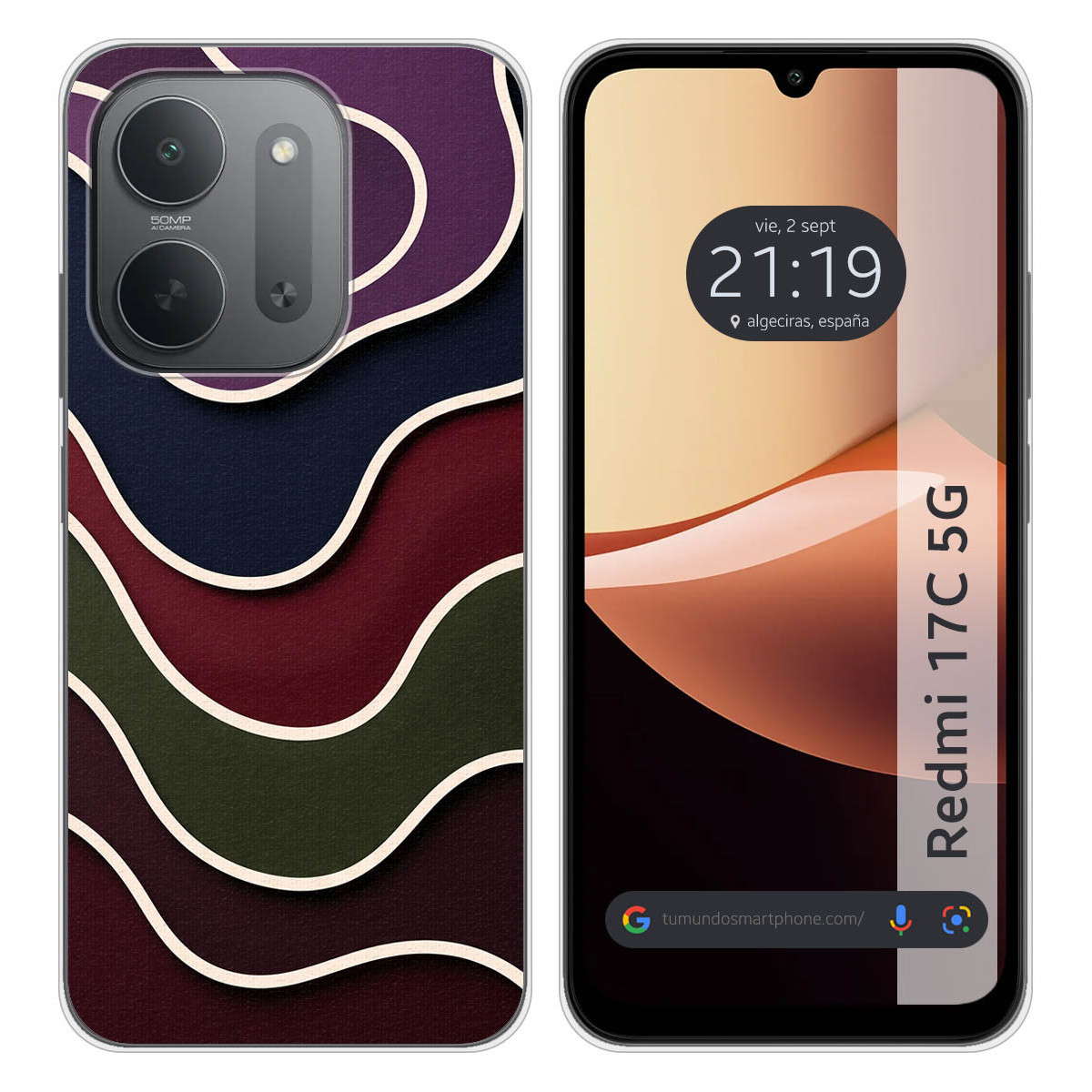 Funda Silicona para Xiaomi Redmi 17C 5G diseño...
