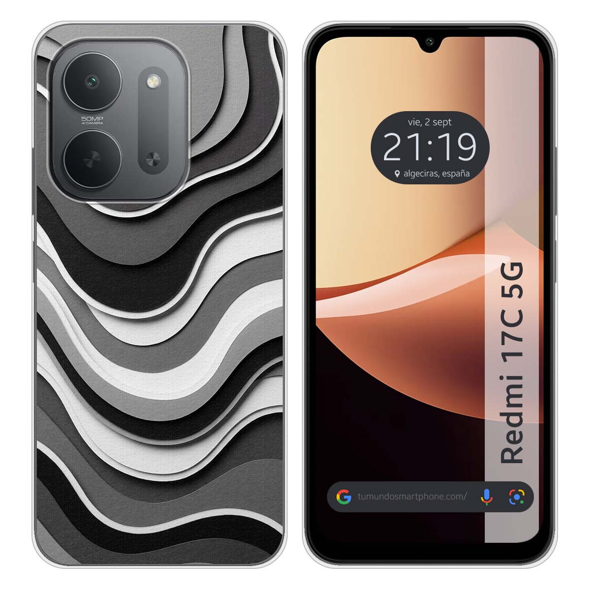 Funda Silicona para Xiaomi Redmi 17C 5G diseño...