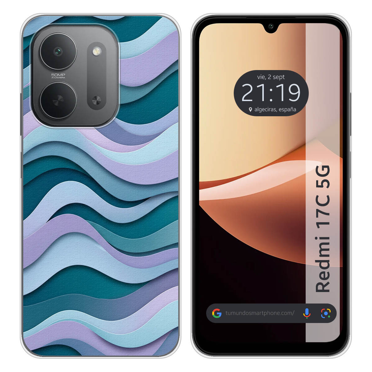 Funda Silicona para Xiaomi Redmi 17C 5G diseño...