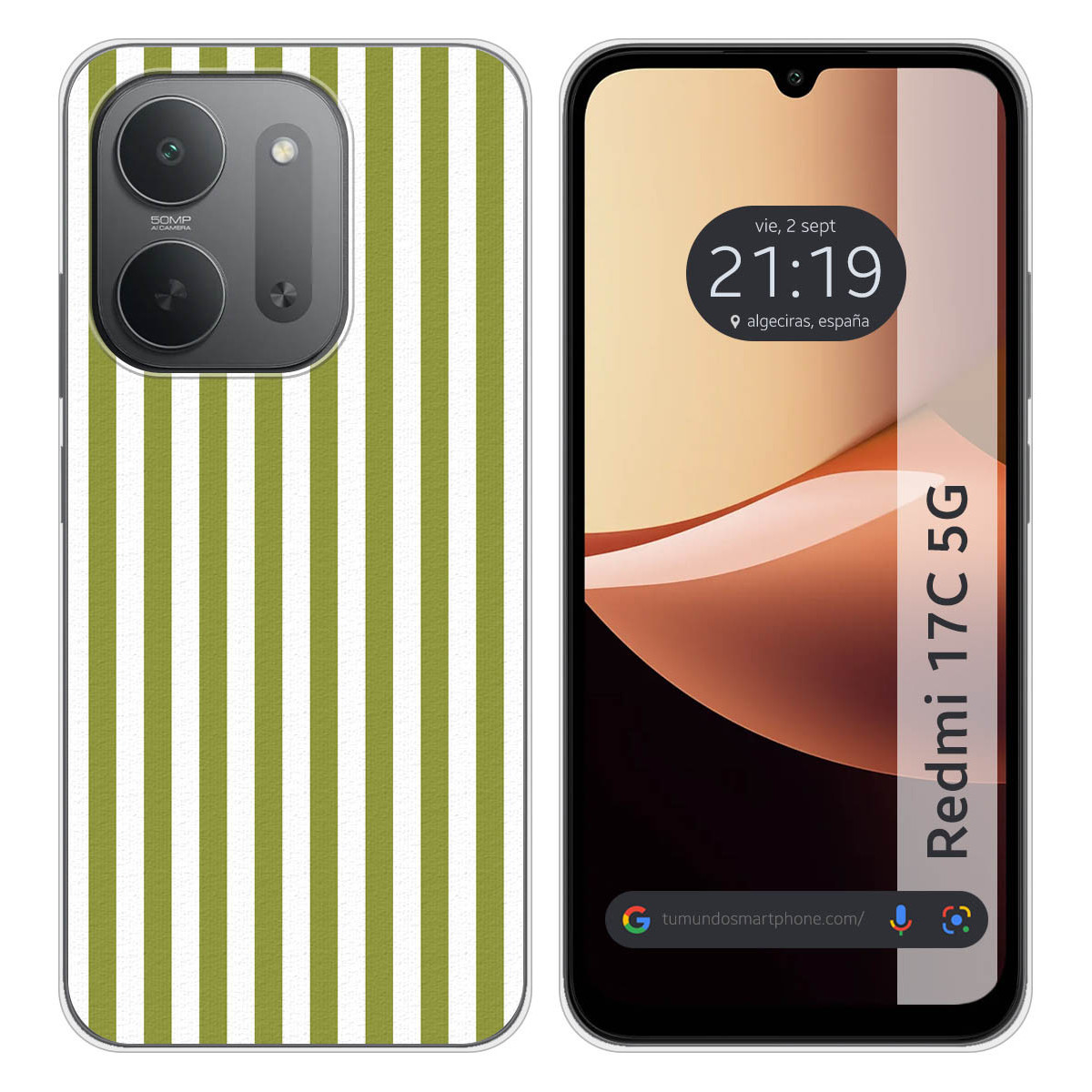 Funda Silicona para Xiaomi Redmi 17C 5G diseño...