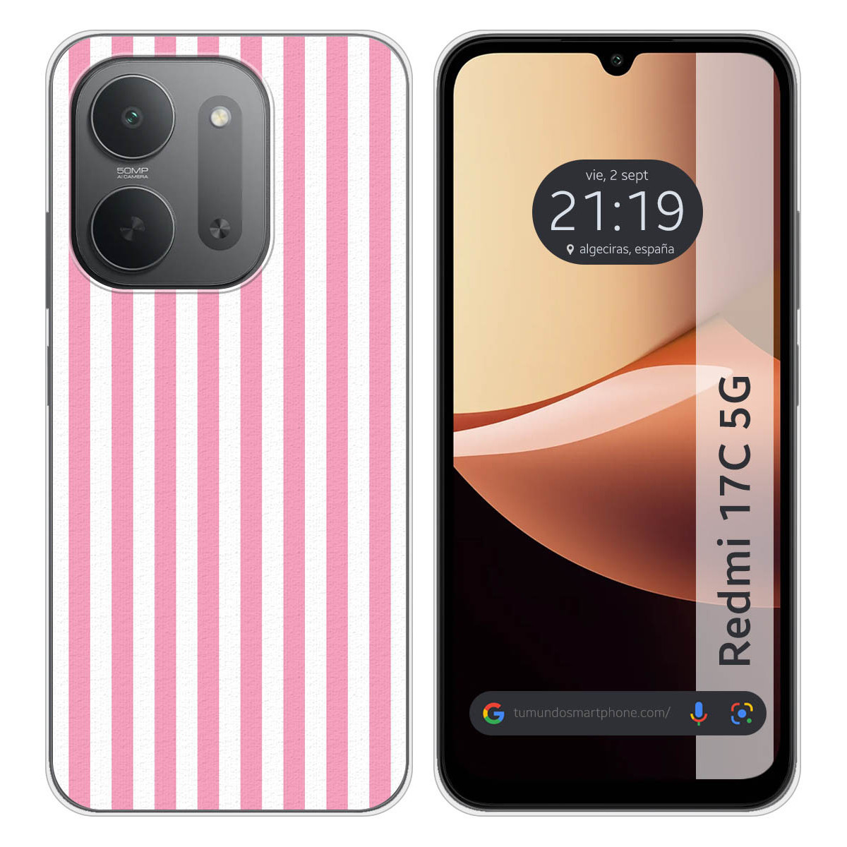 Funda Silicona para Xiaomi Redmi 17C 5G diseño...