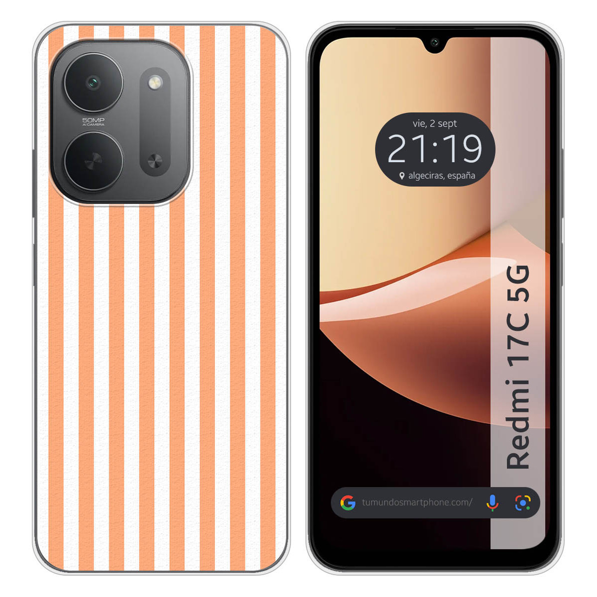 Funda Silicona para Xiaomi Redmi 17C 5G diseño...