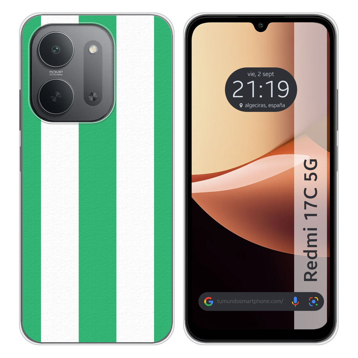 Funda Silicona para Xiaomi Redmi 17C 5G diseño...