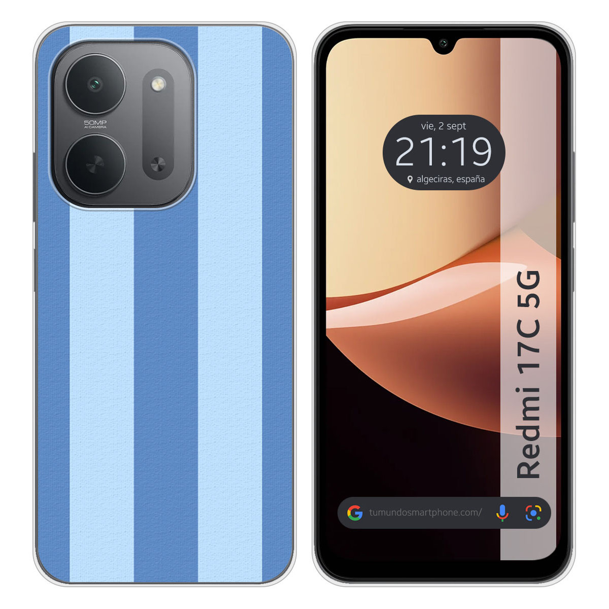 Funda Silicona para Xiaomi Redmi 17C 5G diseño...
