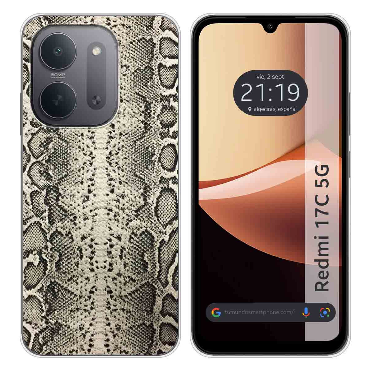 Funda Silicona para Xiaomi Redmi 17C 5G diseño Animal 01 Dibujos