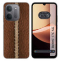 Funda Silicona para Xiaomi Redmi 17C 5G diseño Cuero 01 Dibujos
