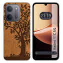 Funda Silicona para Xiaomi Redmi 17C 5G diseño Cuero 03 Dibujos