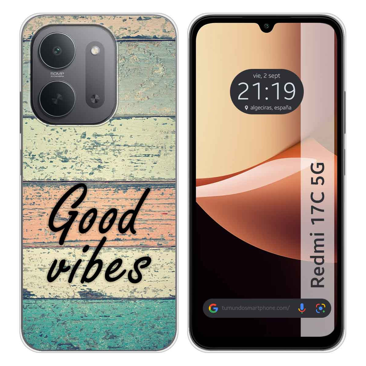 Funda Silicona para Xiaomi Redmi 17C 5G diseño...
