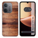Funda Silicona para Xiaomi Redmi 17C 5G diseño Madera 02 Dibujos