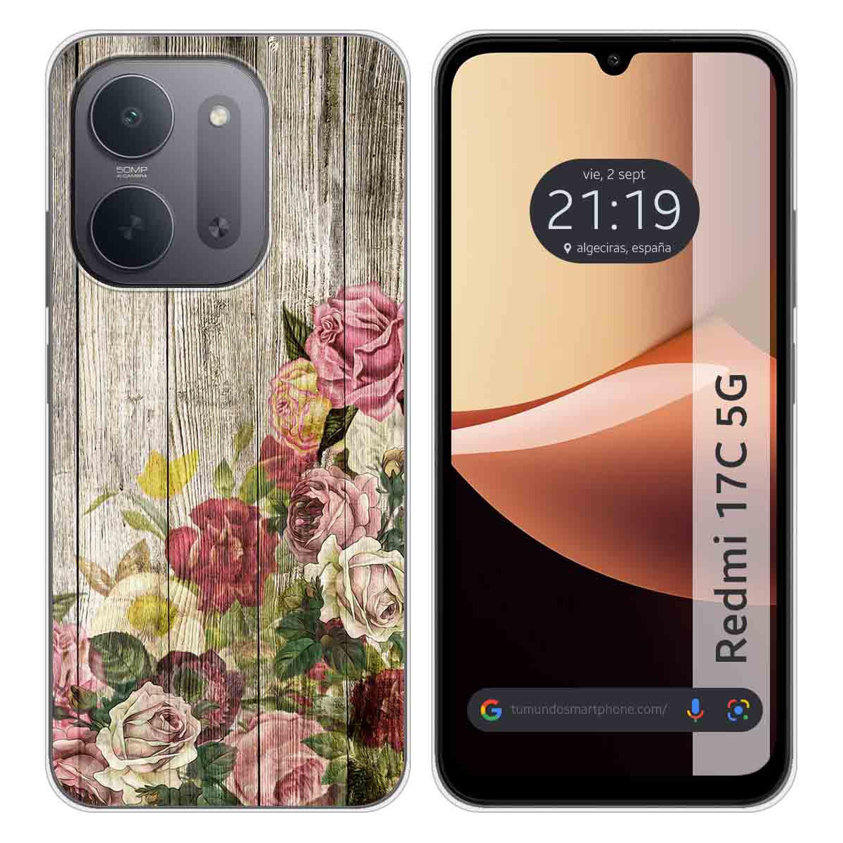 Funda Silicona para Xiaomi Redmi 17C 5G diseño...