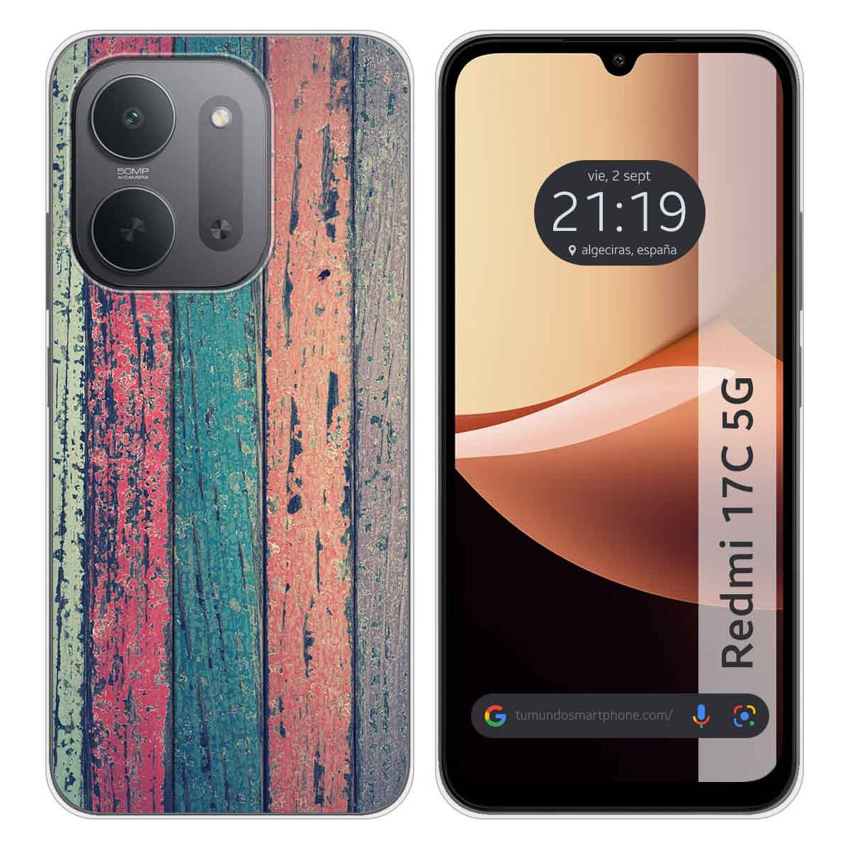 Funda Silicona para Xiaomi Redmi 17C 5G diseño...