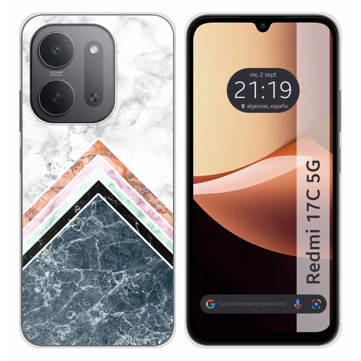 Funda Silicona para Xiaomi Redmi 17C 5G diseño...