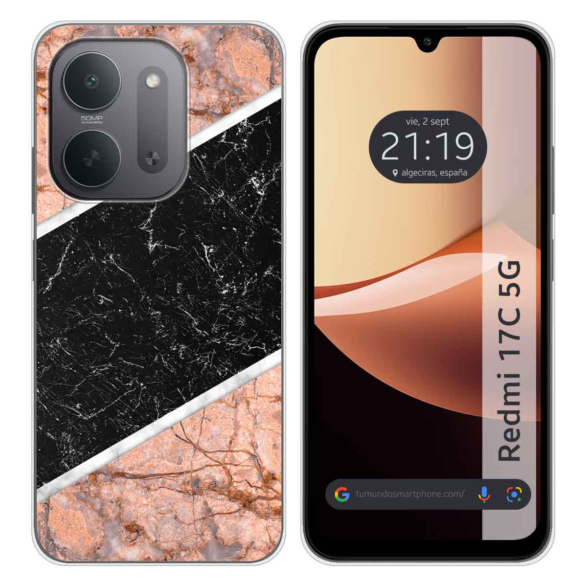 Funda Silicona para Xiaomi Redmi 17C 5G diseño...