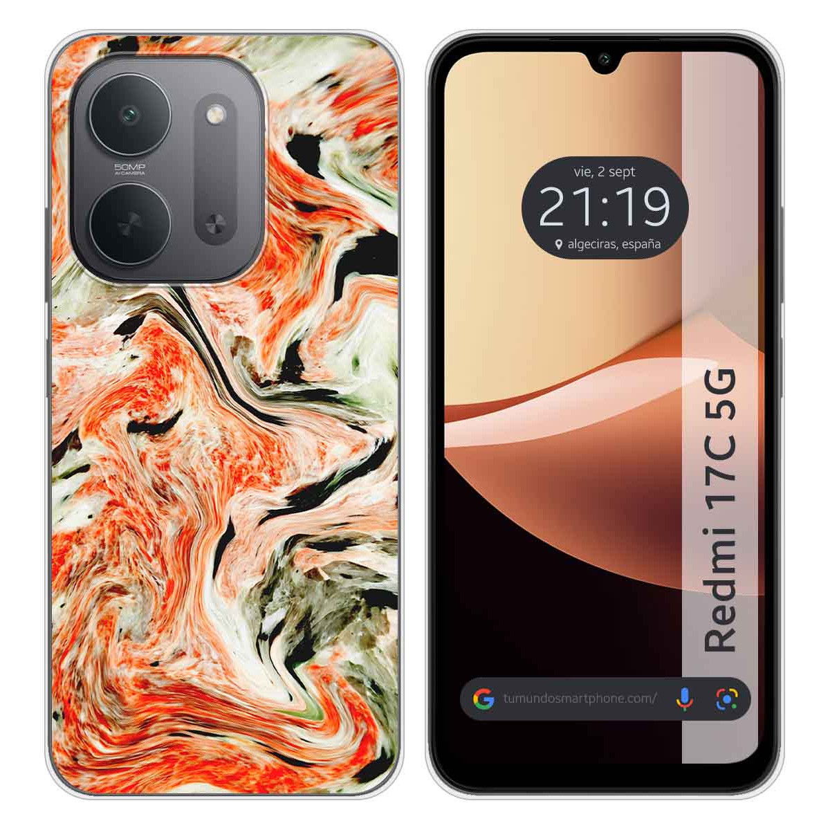 Funda Silicona para Xiaomi Redmi 17C 5G diseño...