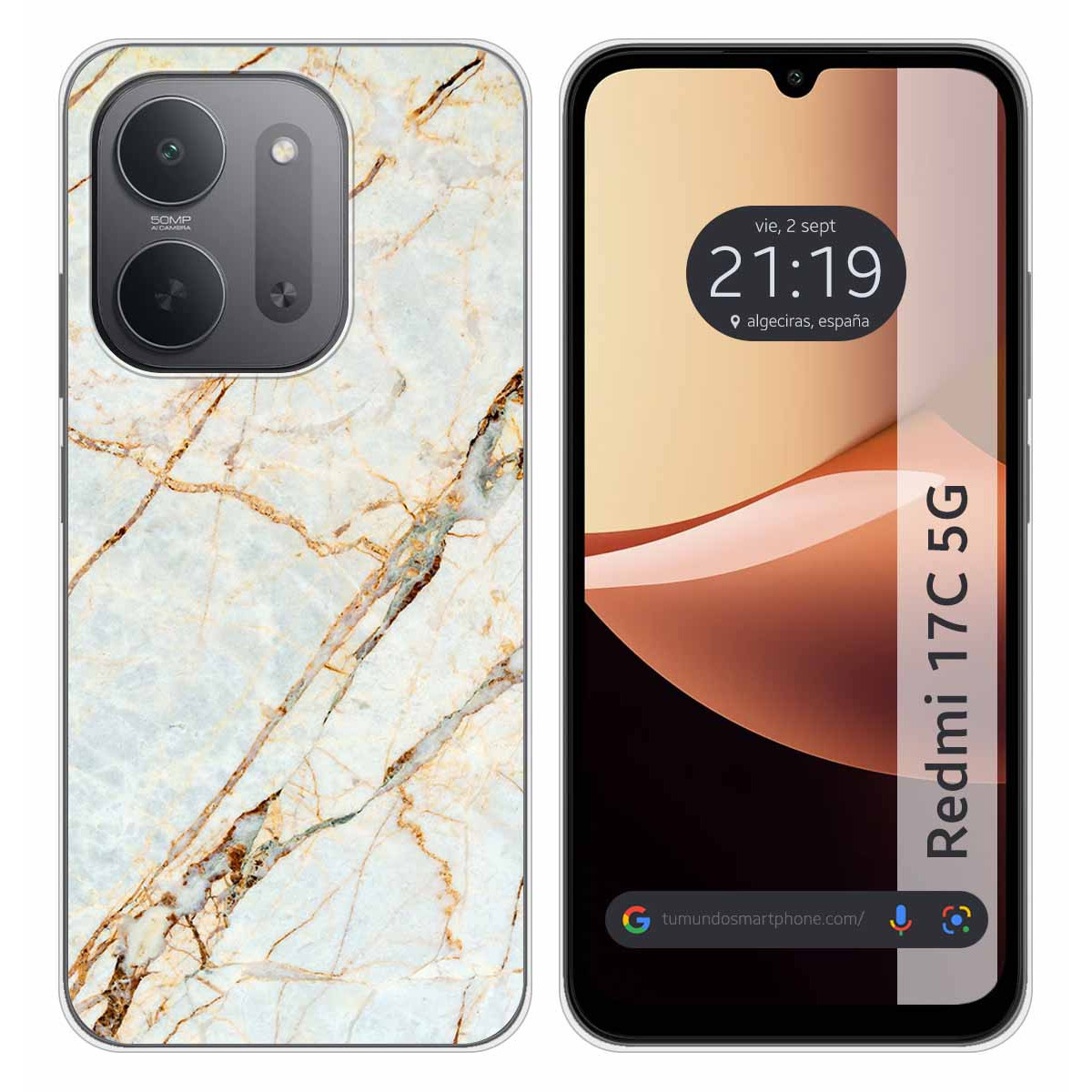 Funda Silicona para Xiaomi Redmi 17C 5G diseño...