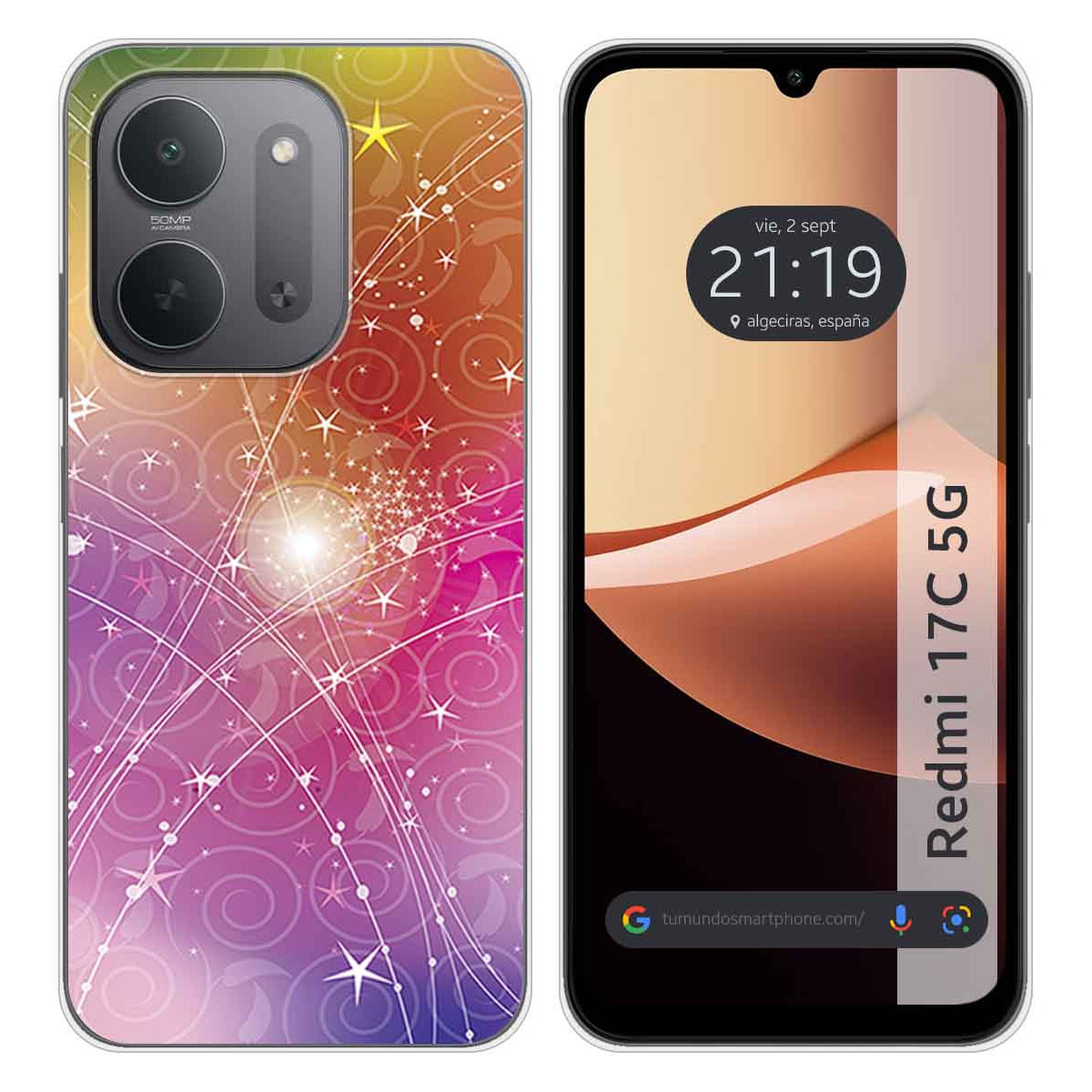 Funda Silicona para Xiaomi Redmi 17C 5G diseño Abstracto Dibujos