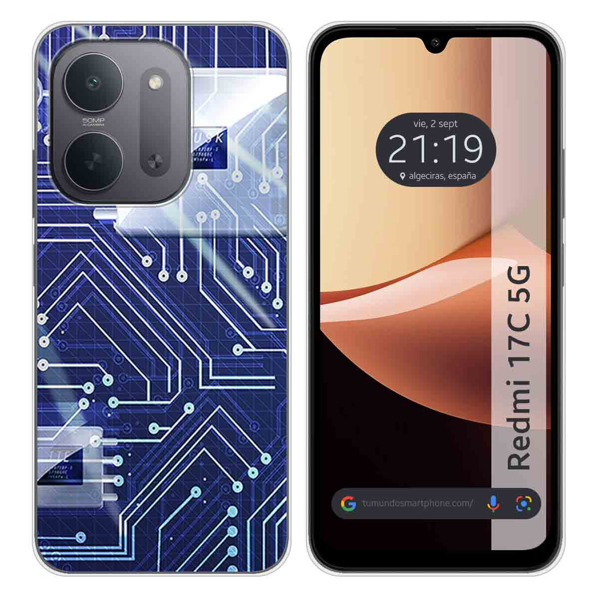 Funda Silicona para Xiaomi Redmi 17C 5G diseño...