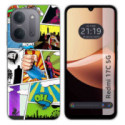 Funda Silicona para Xiaomi Redmi 17C 5G diseño Comic Dibujos