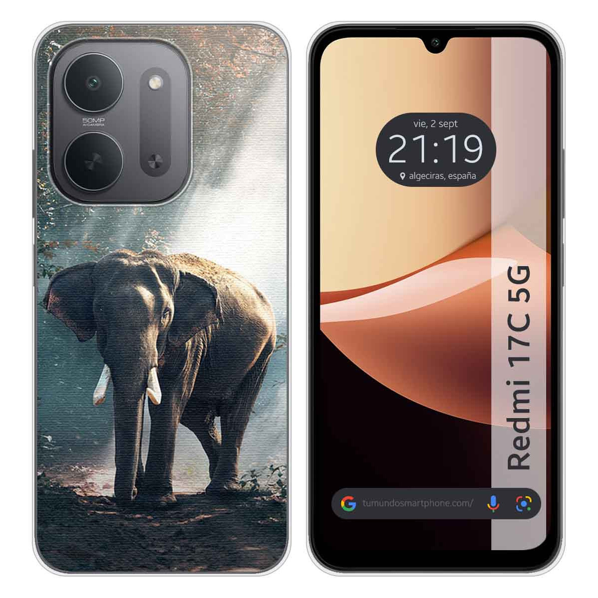 Funda Silicona para Xiaomi Redmi 17C 5G diseño...