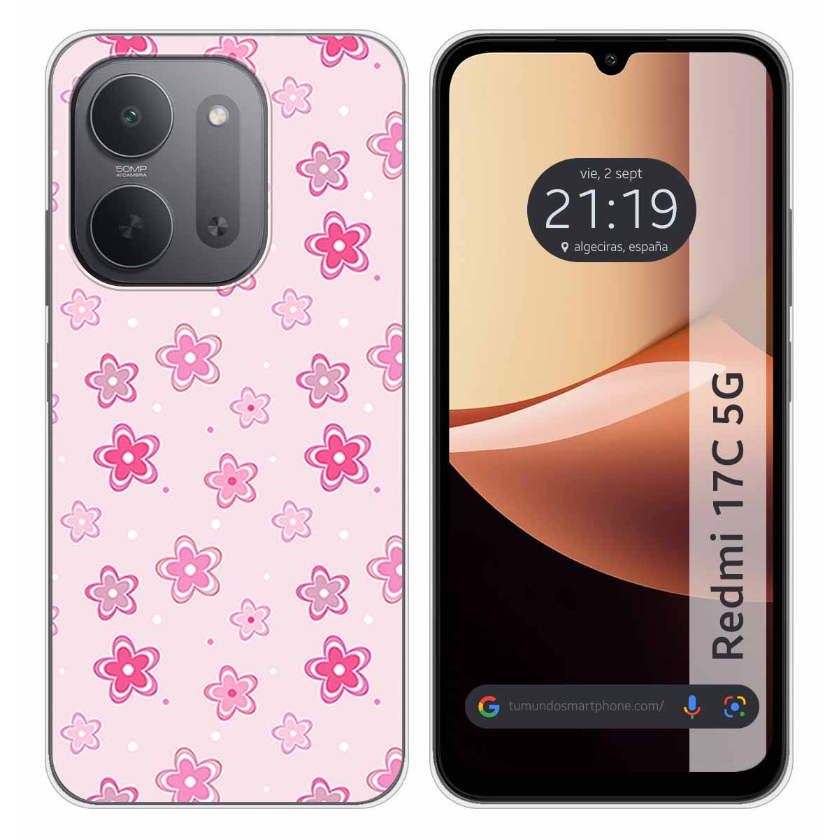 Funda Silicona para Xiaomi Redmi 17C 5G diseño...