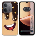Funda Silicona para Xiaomi Redmi 17C 5G diseño Helado Chocolate Dibujos