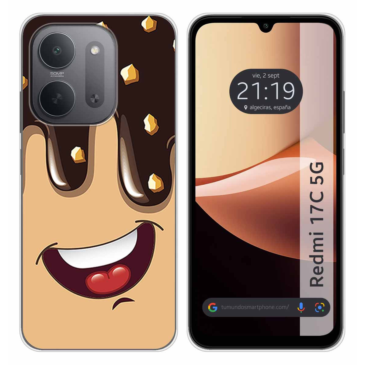 Funda Silicona para Xiaomi Redmi 17C 5G diseño...