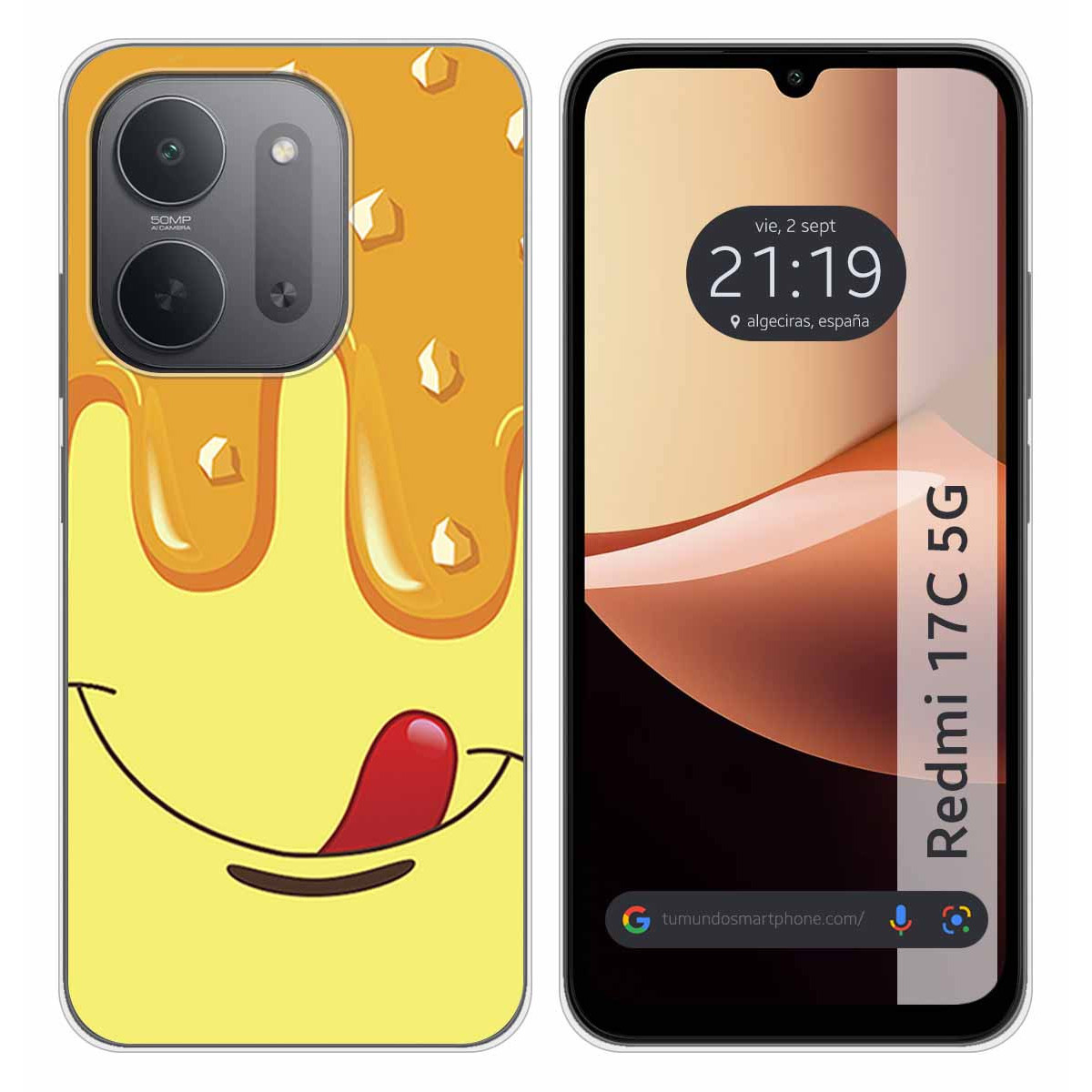 Funda Silicona para Xiaomi Redmi 17C 5G diseño...
