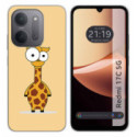 Funda Silicona para Xiaomi Redmi 17C 5G diseño Jirafa Dibujos