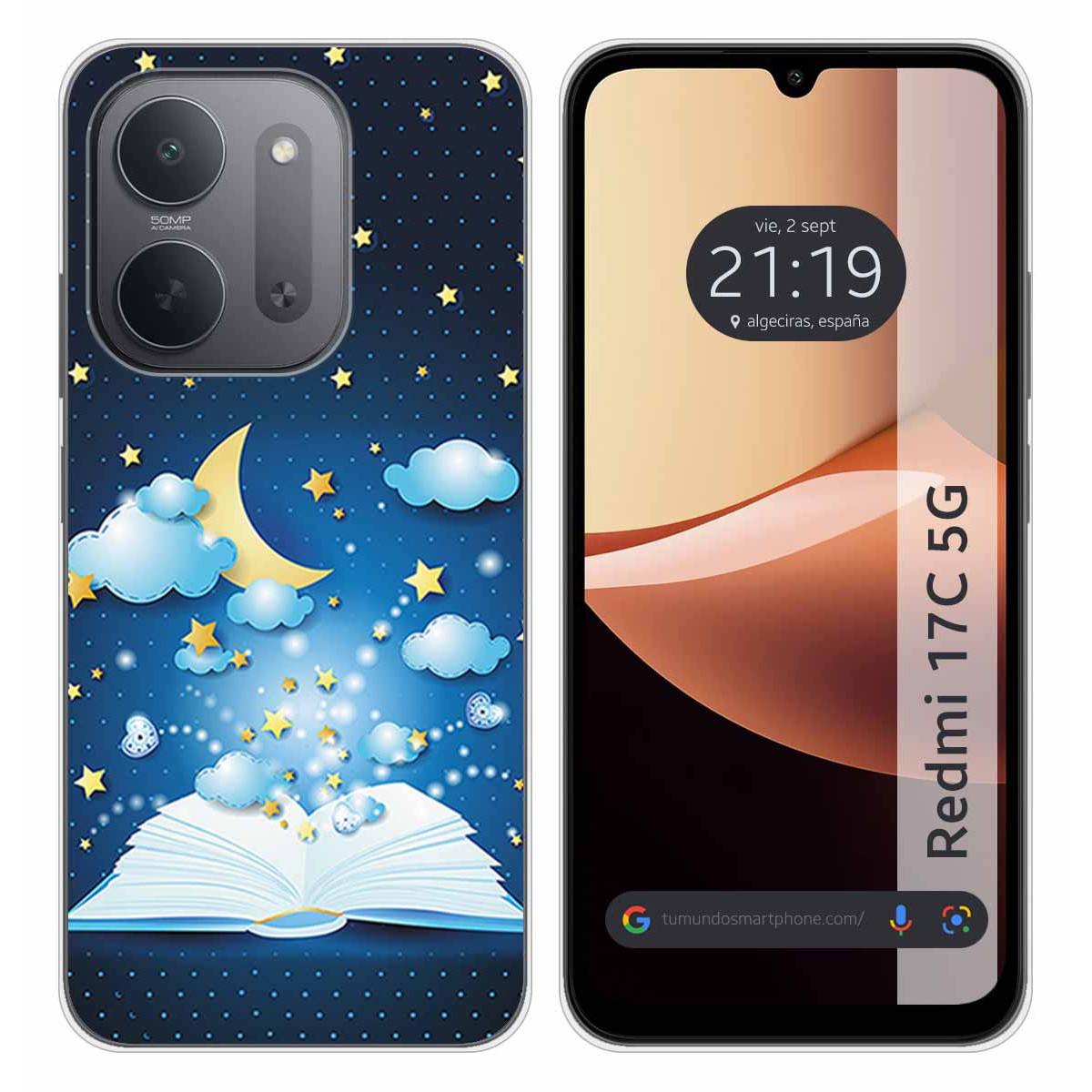 Funda Silicona para Xiaomi Redmi 17C 5G diseño...