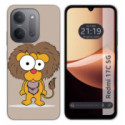 Funda Silicona para Xiaomi Redmi 17C 5G diseño Leon Dibujos