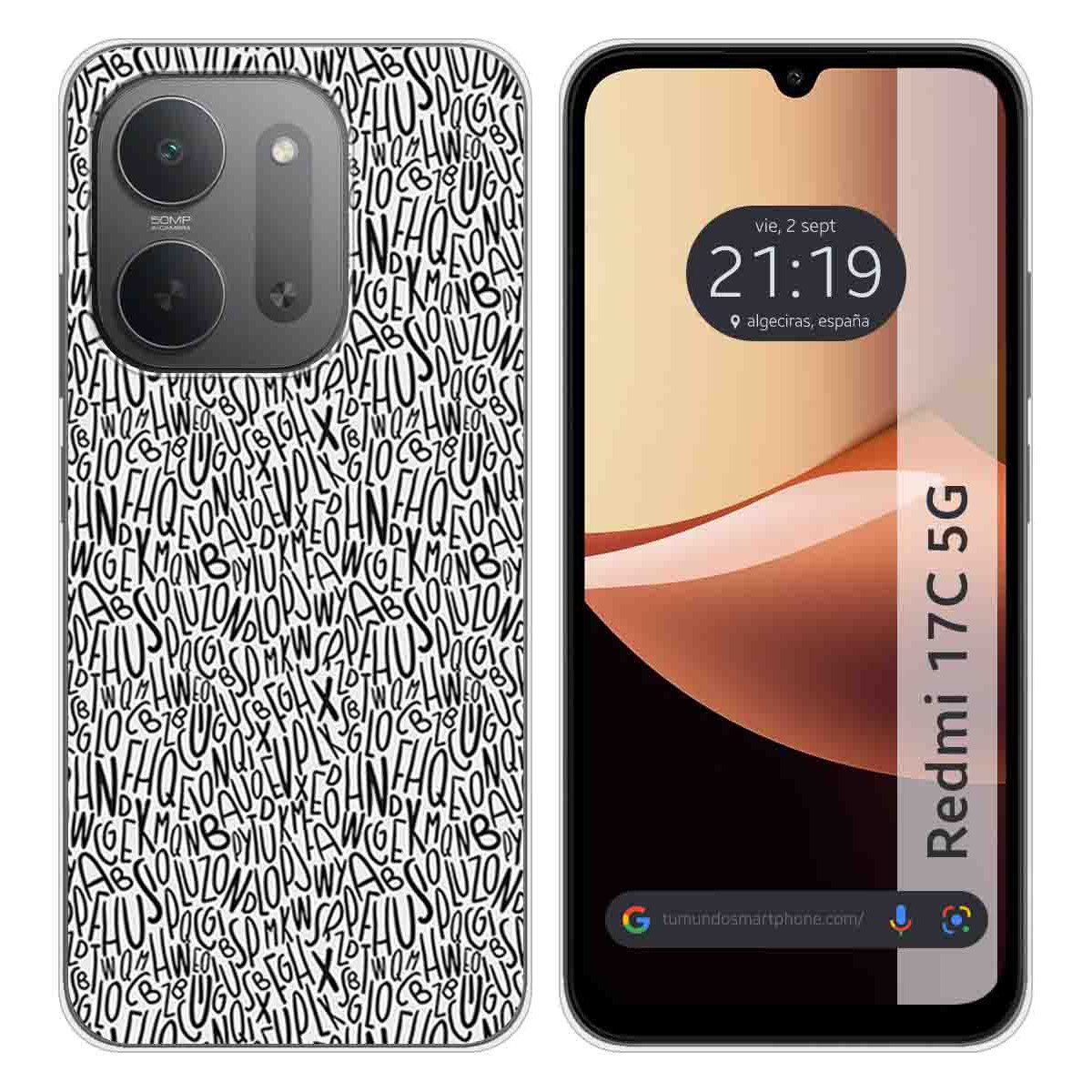 Funda Silicona para Xiaomi Redmi 17C 5G diseño...