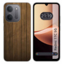 Funda Silicona para Xiaomi Redmi 17C 5G diseño Madera Dibujos