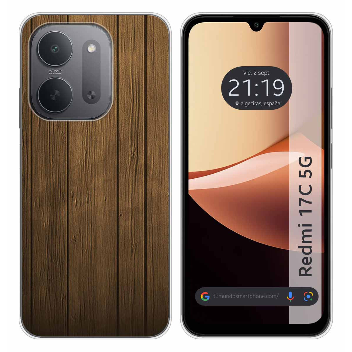 Funda Silicona para Xiaomi Redmi 17C 5G diseño...