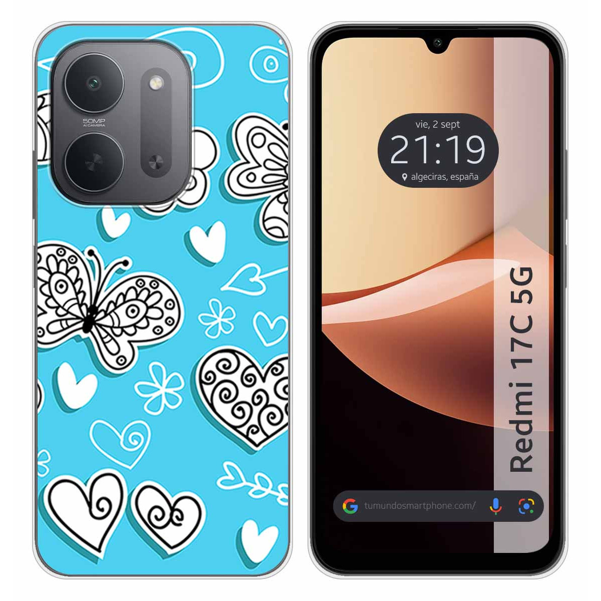 Funda Silicona para Xiaomi Redmi 17C 5G diseño...