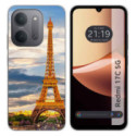 Funda Silicona para Xiaomi Redmi 17C 5G diseño Paris Dibujos
