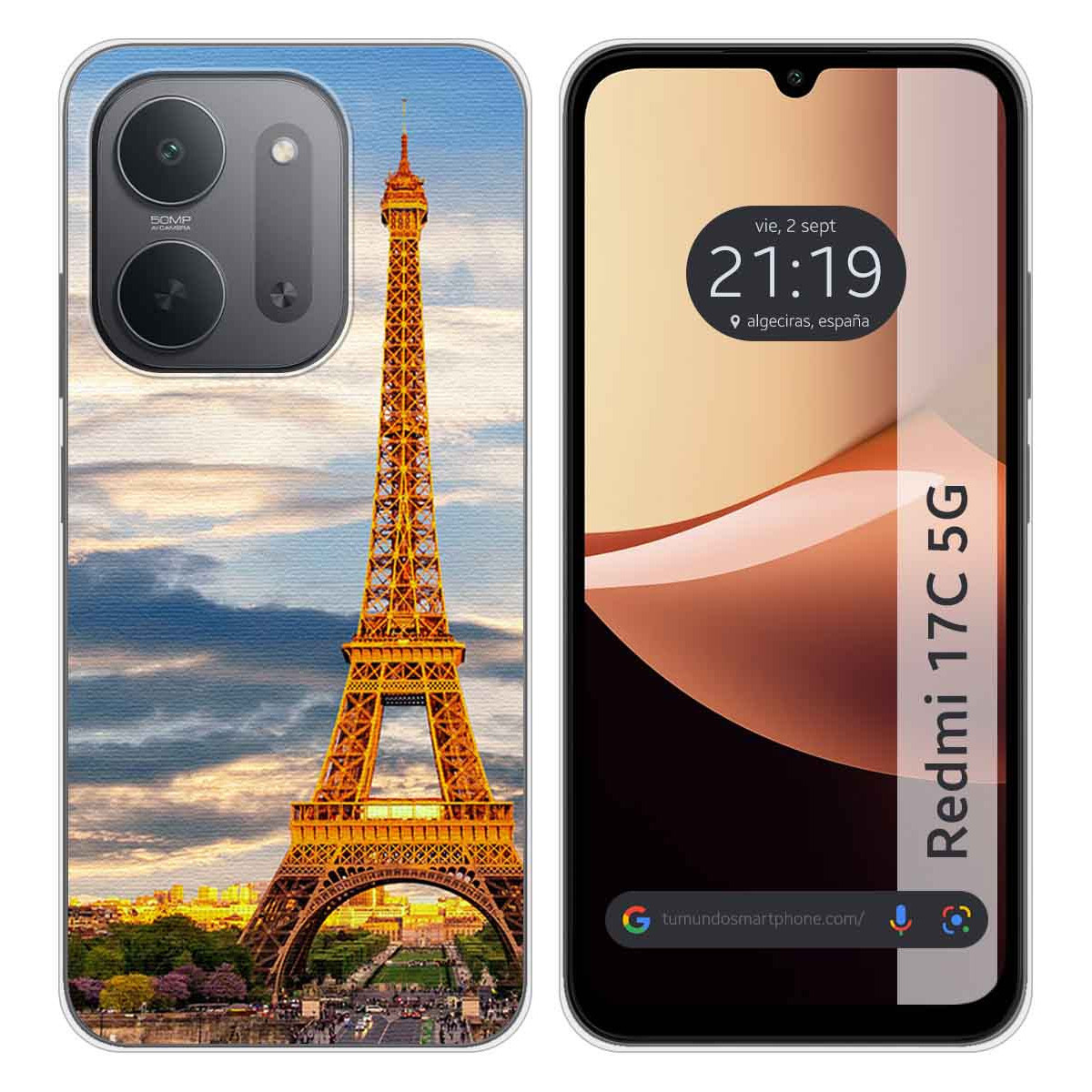 Funda Silicona para Xiaomi Redmi 17C 5G diseño...