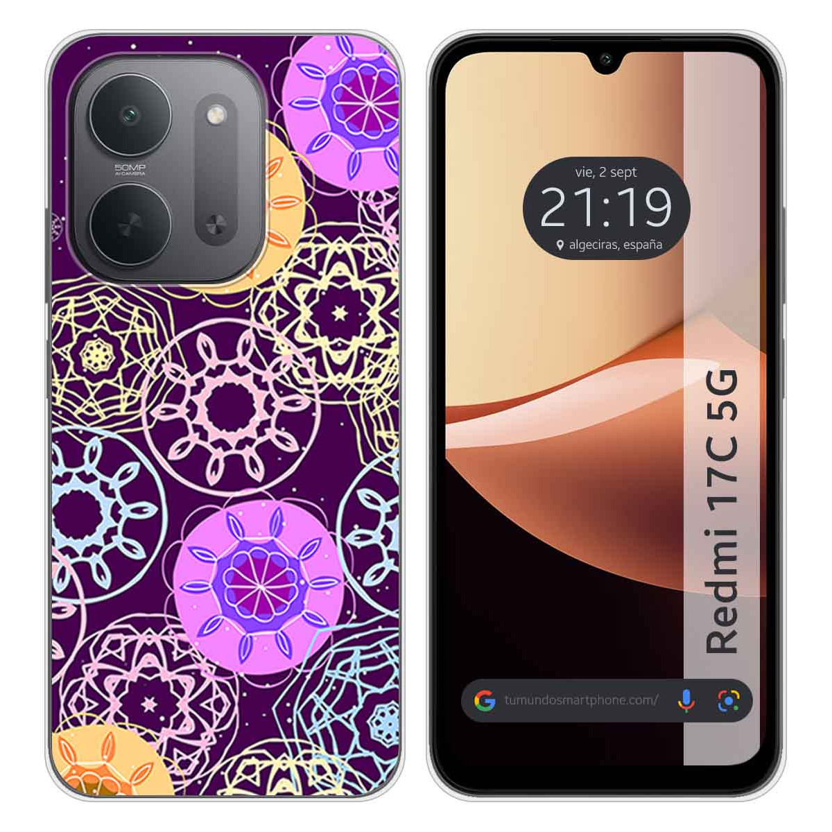 Funda Silicona para Xiaomi Redmi 17C 5G diseño...