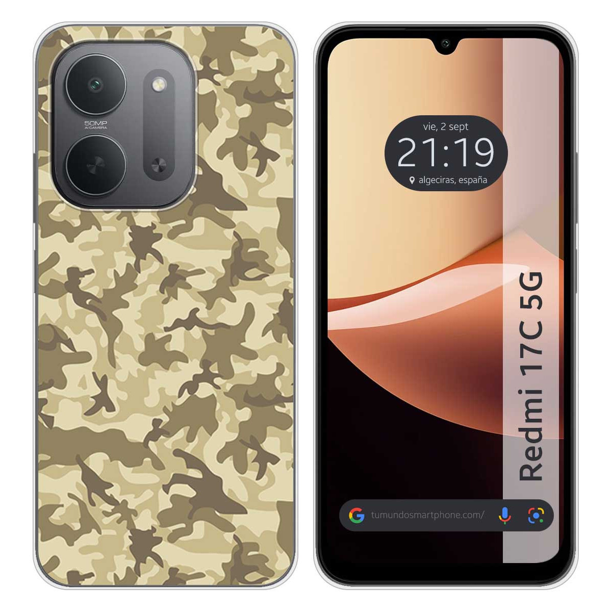 Funda Silicona para Xiaomi Redmi 17C 5G diseño...