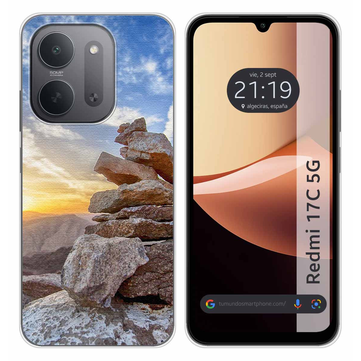 Funda Silicona para Xiaomi Redmi 17C 5G diseño...