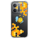 Funda Silicona Antigolpes para Xiaomi Redmi 17C 5G diseño Abeja Dibujos