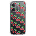 Funda Silicona Antigolpes para Xiaomi Redmi 17C 5G diseño Cerezas Dibujos