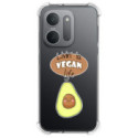 Funda Silicona Antigolpes para Xiaomi Redmi 17C 5G diseño Vegan Life Dibujos