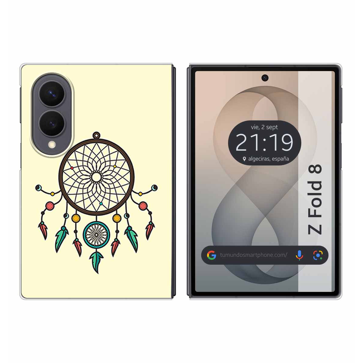 Funda Silicona para Samsung Galaxy Z Fold 8 5G diseño Atrapasueños Dibujos