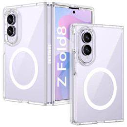 Funda transparente para Samsung Galaxy Z Fold 8 5G compatible con MagSafe