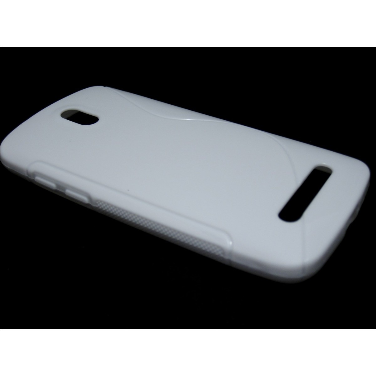 Funda Gel Tpu HTC Desire 500 S Line Color Blanca