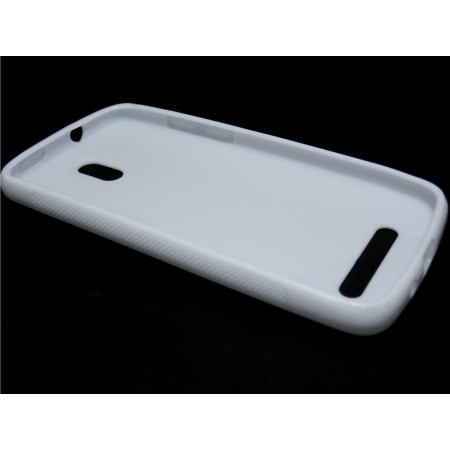 Funda Gel Tpu HTC Desire 500 S Line Color Blanca